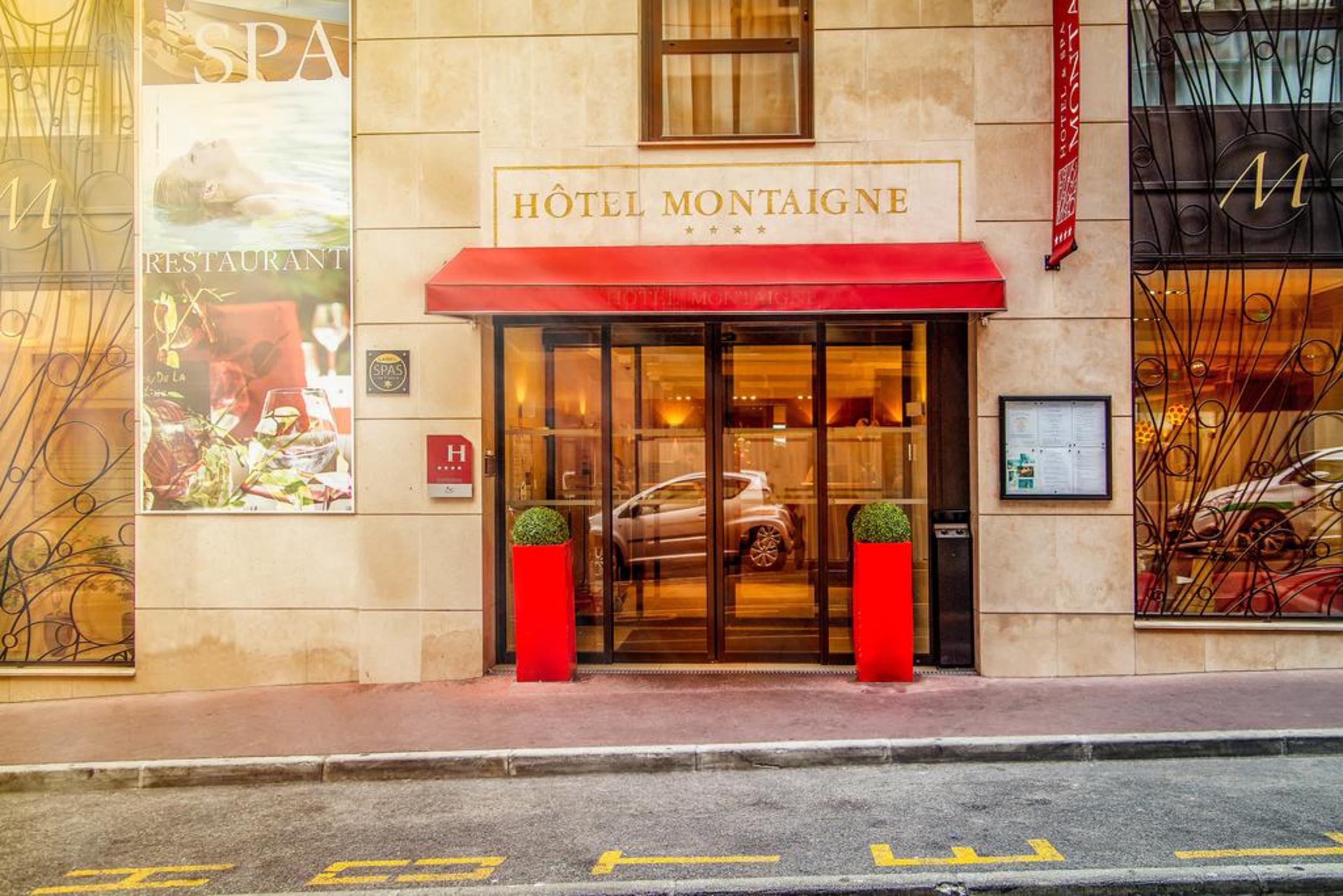ホテル オテル モンテーニュ ＆ スパ カンヌ エクステリア 写真